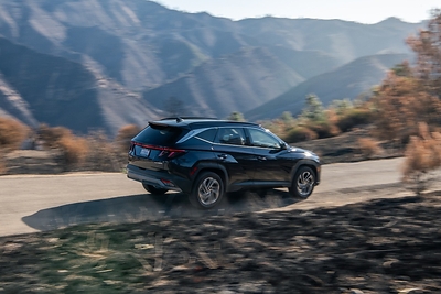 Hyundai Tucson Hybrid Named Top Finisher in Cars.com 2026 Best Cars for Car Seats Report