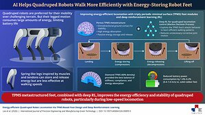Seoul National University of Science and Technology Researchers Develop Energy-Saving TPMS Feet for Quadruped Robots