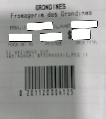 Étiquette Étiquette