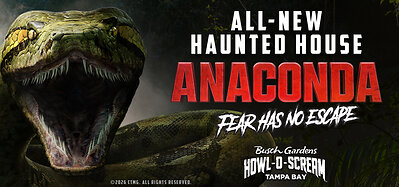 BUSCH GARDENS TO BRING "ANACONDA" TO HOWL-O-SCREAM THIS FALL
