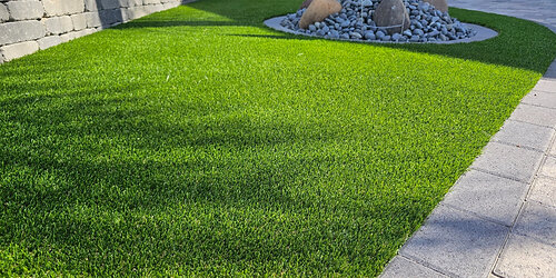 Backyard artificial turf installation in San Diego, CA by Royal SD Landscaping Corp. Backyard artificial turf installation in San Diego, CA by Royal SD Landscaping Corp.