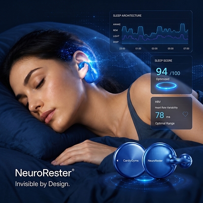 NeuroRester Launches World’s First Cardio-Cerebral Sync Wearable System