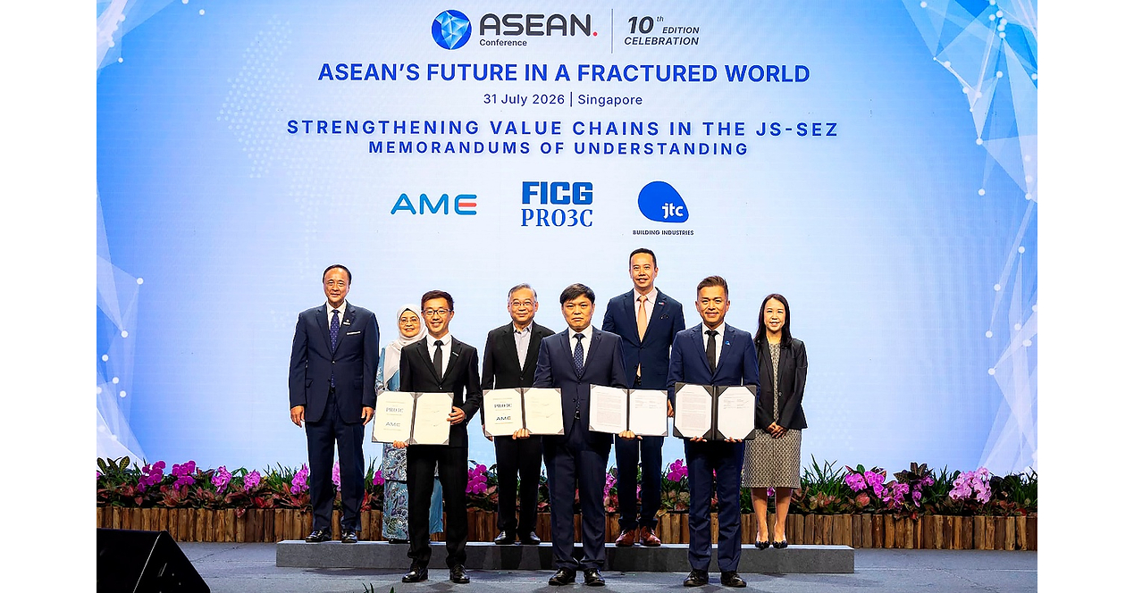 FICG Strengthens ASEAN Presence Through Strategic Partnerships with AME and JTC