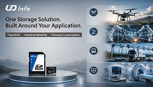 UD info lance des solutions tout en un de cartes SD et microSD de qualité industrielle