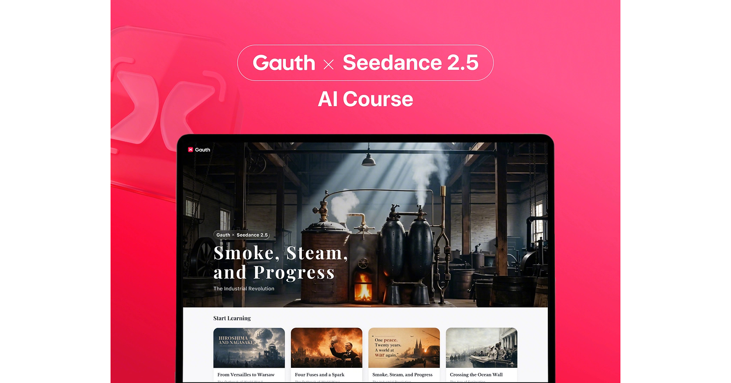 Gauth Launches AI Course Feature to Transform Learning into Immersive Video Stories
