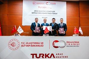 TURKA, de la que forma parte VTV Norte, firma el acuerdo oficial para operar el sistema de inspección técnica de vehículos de Turquía