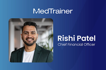 Rishi Patel nimitetty MedTrainer-yhtiön talousjohtajaksi
