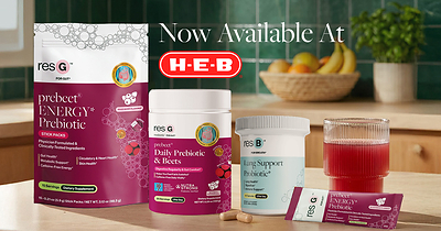 resbiotic® vuelve a casa, a Texas: La marca microbioma con sede en Dallas llega en H-E-B