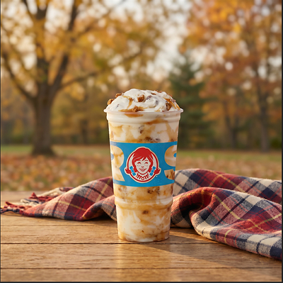 Autumn’s signature crisp flavors fall into Wendy's iconic Frosty with the Apple Crumble Frosty Fusion®