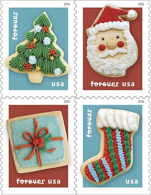 Christmas Cookies Forever stamps