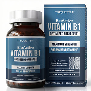 Triquetra Health Launches BioActive Vitamin B1™--First Complete B1 Activation System with 600mg Research-Matched Dose and Full Cofactor Support