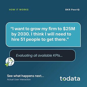 BKR International Launches BKR PeerIQ, Powered by Todata Analytics, Giving Americas Member Firms Real-Time Peer Benchmarking