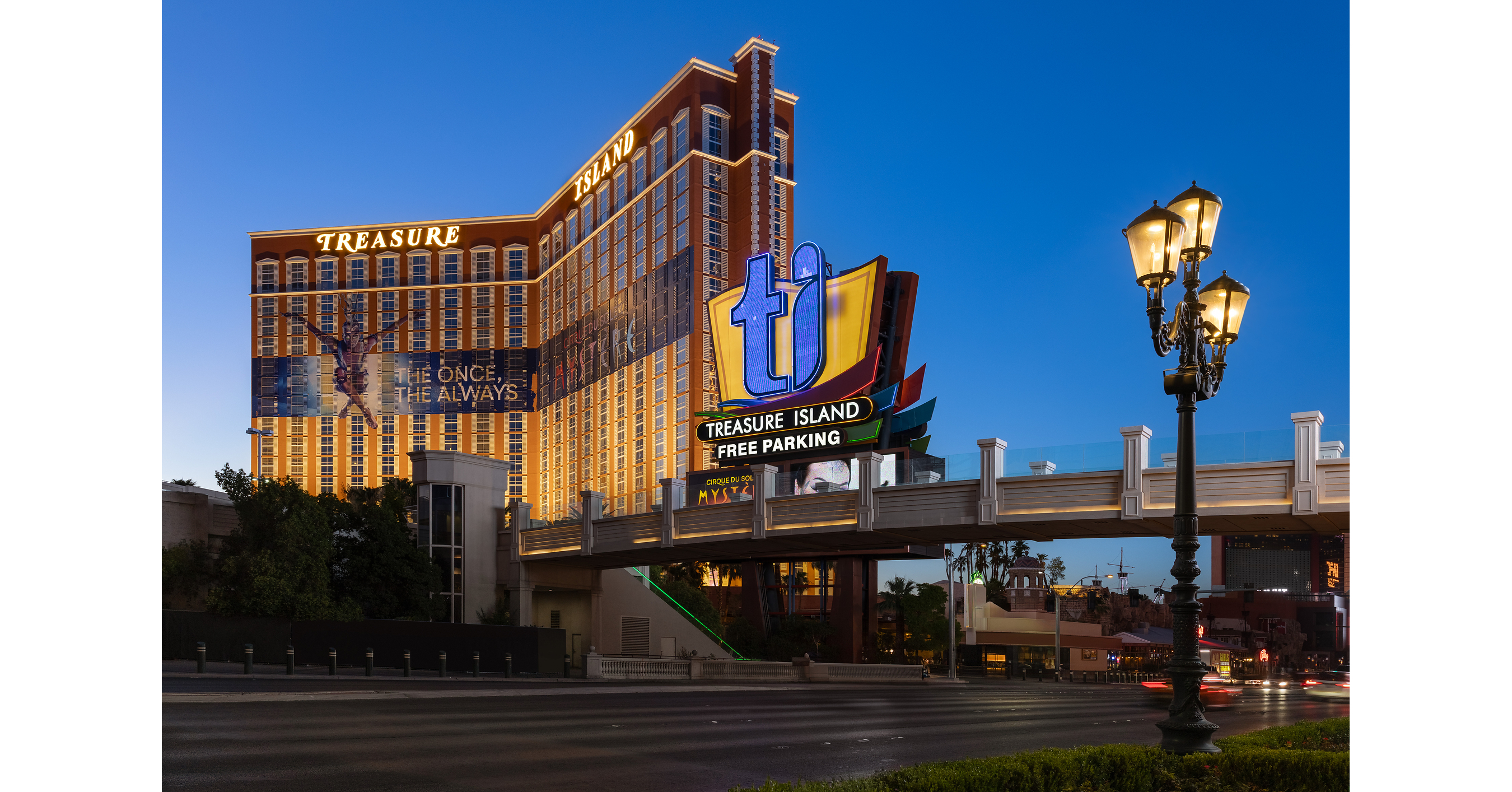 TREASURE ISLAND TI LAS VEGAS HOTEL OFFICIALLY JOINS HANDWRITTEN COLLECTION