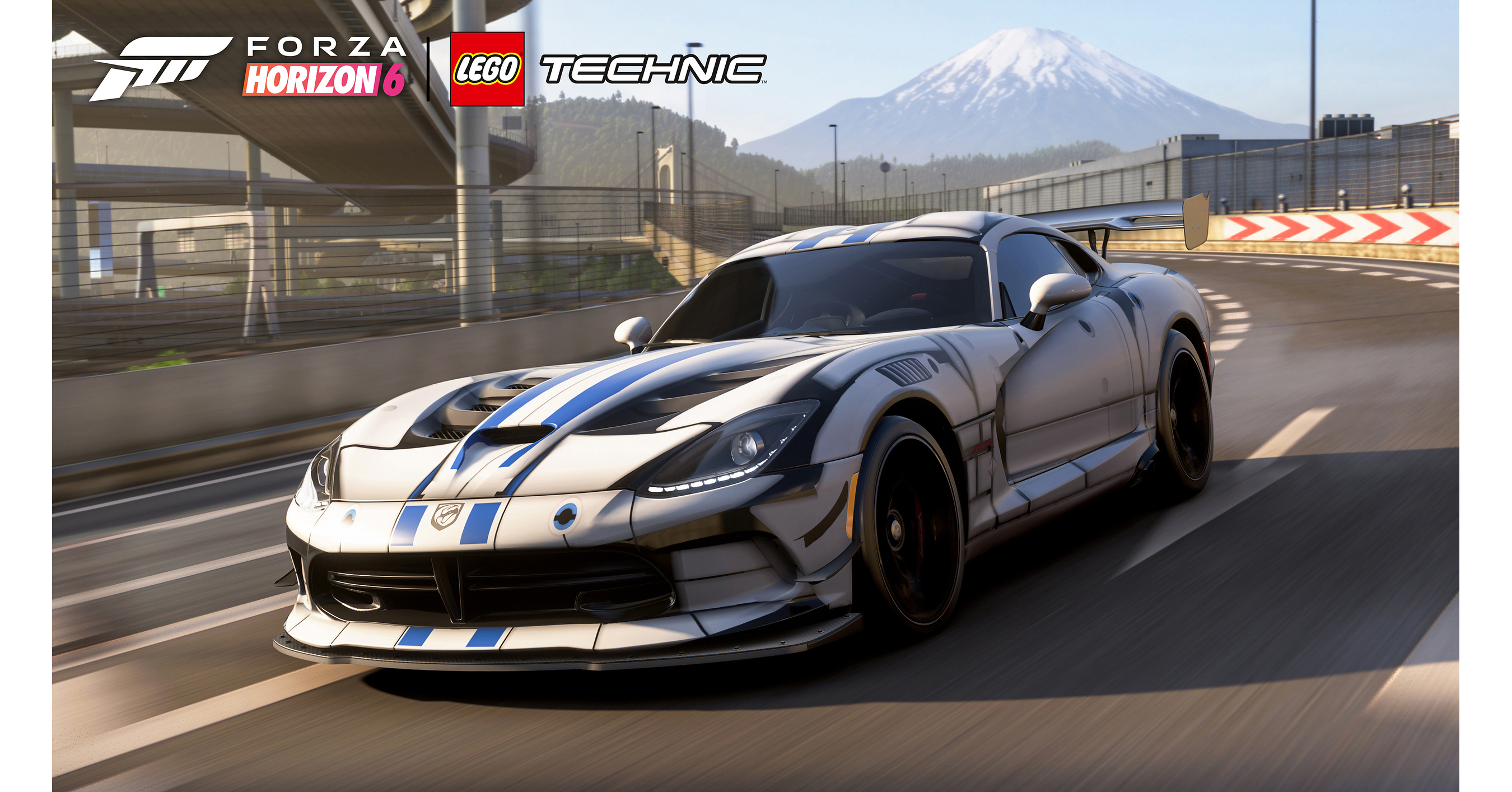 Building the Ultimate Gaming Experience, Omniverse Upgrade: Dodge Brings the Viper ACR to Forza Horizon 6 and LEGO Technic