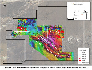 TARGA PROVIDES EL ZANJON ASSAY RESULTS FOR HOLES EZD0003 to EZD0008