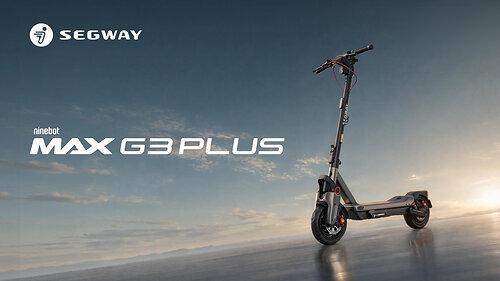 The Segway MAX G3 Plus electric scooter builds on the flagship MAX G3 platform with even more range, power and features to make the brand's best commuter e-scooter even better. The Segway MAX G3 Plus electric scooter builds on the flagship MAX G3 platform with even more range, power and features to make the brand's best commuter e-scooter even better.