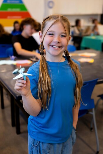 Smiling girl