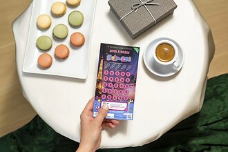 Loto-Québec’s Diva à Paris scratch ticket