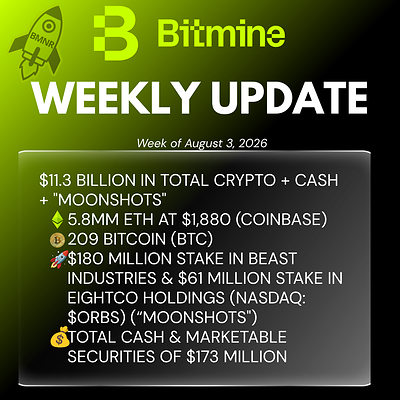Weekly update Weekly update