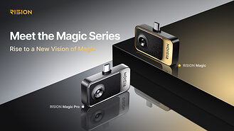RISION announces the Magic Series, a new line of USB-C thermal cameras compatible with Android, iOS, and Windows.