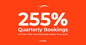 Creatio's Quarterly Bookings Reach 255% of Prior-Year Results as Enterprises Adopt AI at Scale