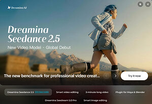 Dreamina Launches Seedance 2.5, the Tool of AI Video Generation That Reduces Clip Stitching, Visual Drift and Rework
