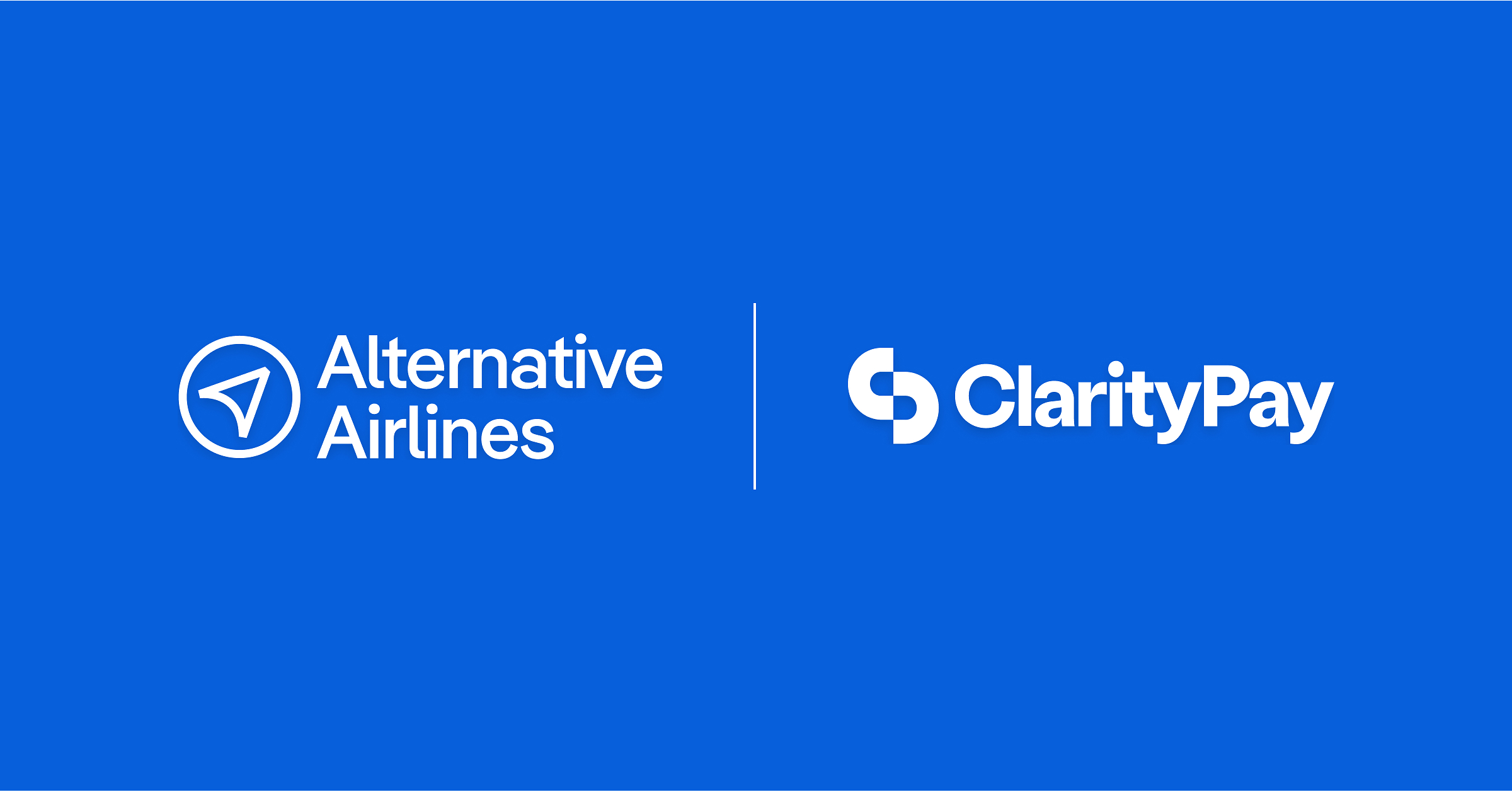 ClarityPay and Alternative Airlines Announce Strategic Partnership to ...