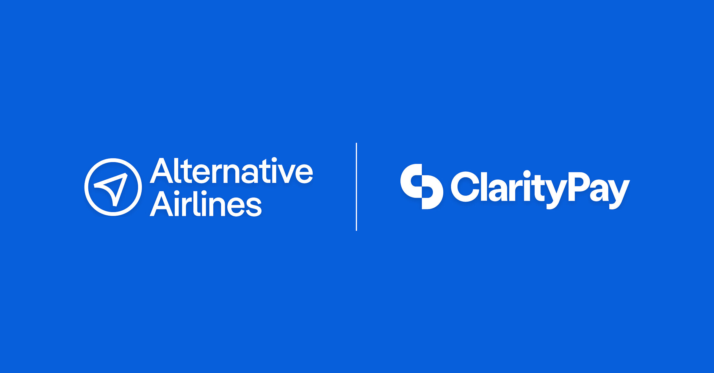 ClarityPay et Alternative Airlines s'associent pour le financement des voyageurs