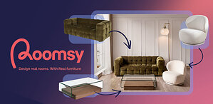Roomsy, the First Creative Platform to Visualize Real Furniture in Your Home Before You Buy