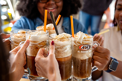 A&W Root Beer Floats bring a classic touch of nostalgia to every National Root Beer Float Day celebration.