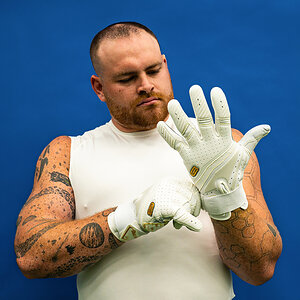 Grip Boost Unveils Patent-Pending Big Skill 2.0 Lineman Gloves Featuring All-Pro Quinn Meinerz
