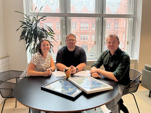 The Cruise Globe founders Emma La Teace, Matthew Jones and Will Ellison The Cruise Globe founders Emma La Teace, Matthew Jones and Will Ellison