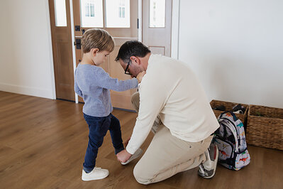 For dads who struggle with anticipating needs at home, Ask Proxy™ helps surface the small details that are not on their radar so they can be a more supportive partner and present parent.