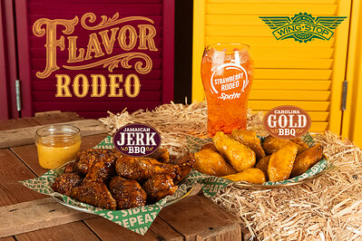 Fan-favorite flavors Carolina Gold and Jamaican Jerk return to Wingstop for a limited time. Fan-favorite flavors Carolina Gold and Jamaican Jerk return to Wingstop for a limited time.