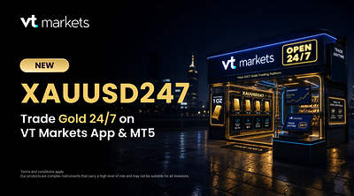VT Markets Redefines Gold Trading Hours with Launch of XAUUSD247