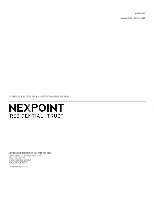 NXRT Earnings Supplement