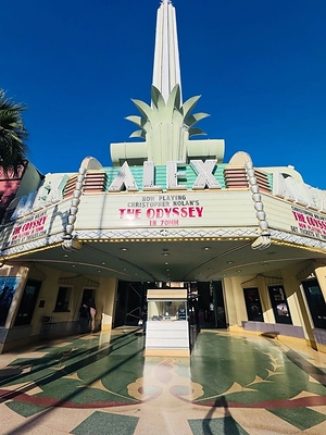 ALEX THEATRE TOPS ALL 70MM CINEMAS PRESENTING THE ODYSSEY IN THE U.S. LEADING TO MULTI-WEEK EXTENSION OF SCREENINGS