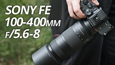 Sony FE 100-400mm f/5.6-8 OSS Super Telephoto lens 