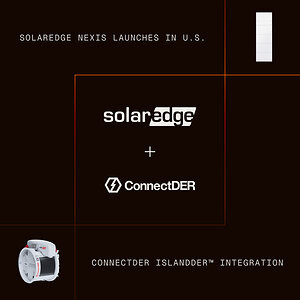 ConnectDER's IslandDER™ Meter Collar Powers Whole-Home Backup With New SolarEdge Nexis Home Energy System