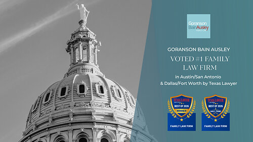 Goranson Bain Ausley Named Best Family Law Firm in Texas Lawyer’s Best Of 2026