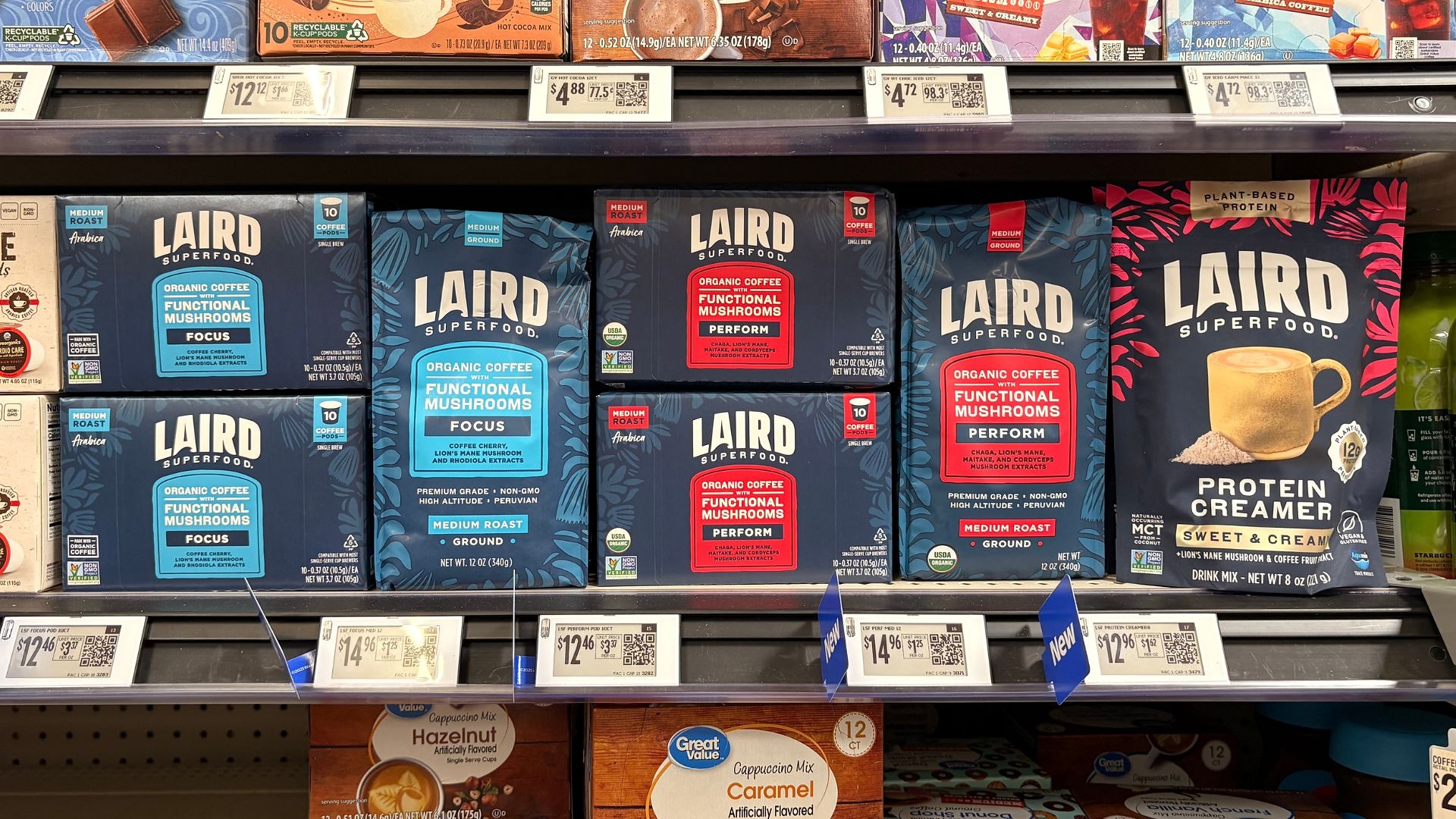 Laird Superfood® Expands at Walmart with Coffee and Creamer