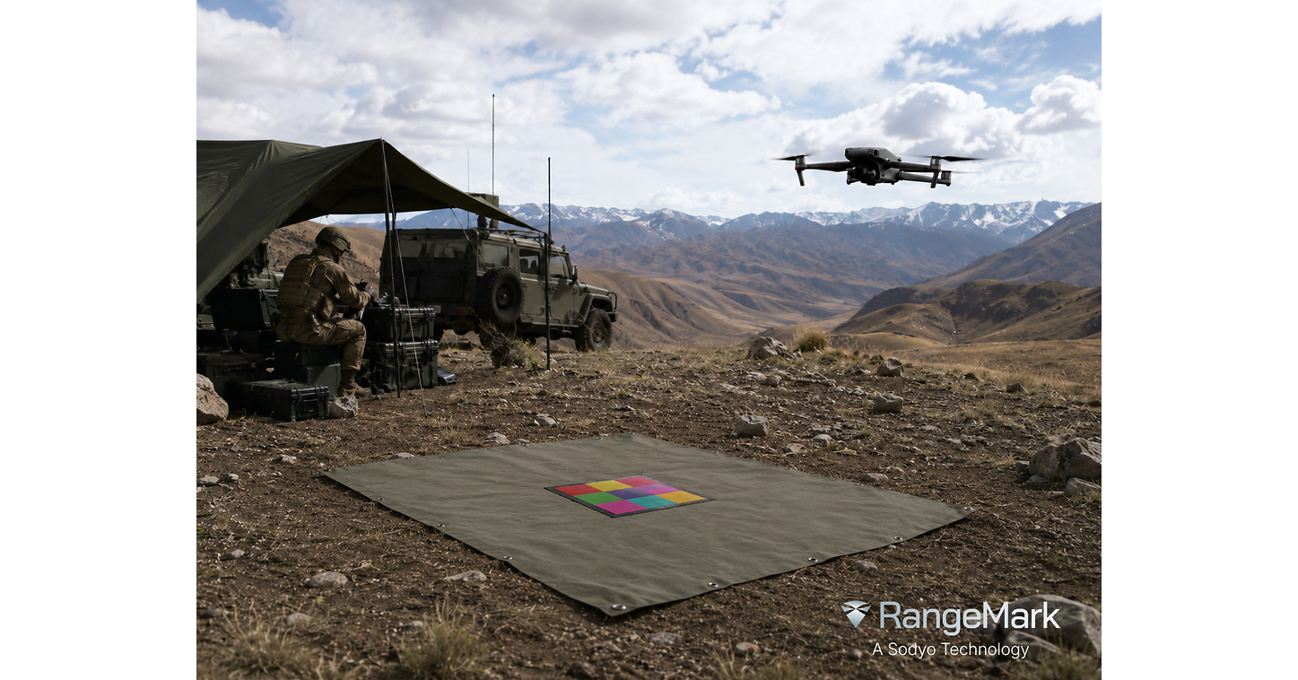 RangeMark Launches Patented Long-Range Marker Identification for Drones - 1 km Detection, No GPS or RF