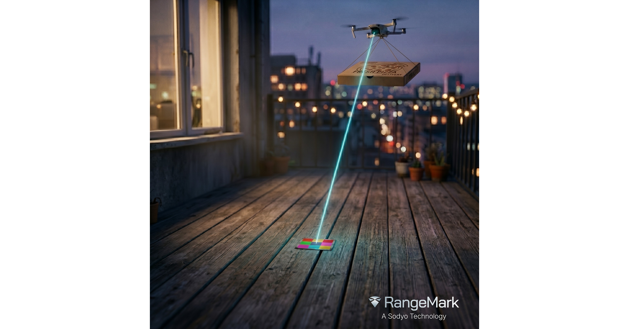 RangeMark Launches Patented Long-Range Marker Identification for Drones - 1 km Detection, No GPS or RF