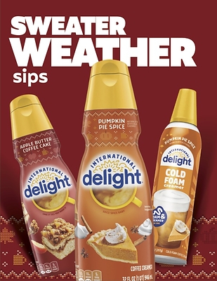 INTERNATIONAL DELIGHT LAUNCHES NEW APPLE BUTTER COFFEE CAKE CREAMER FOR FALL ALONGSIDE RETURNING PUMPKIN PIE SPICE FAVORITES