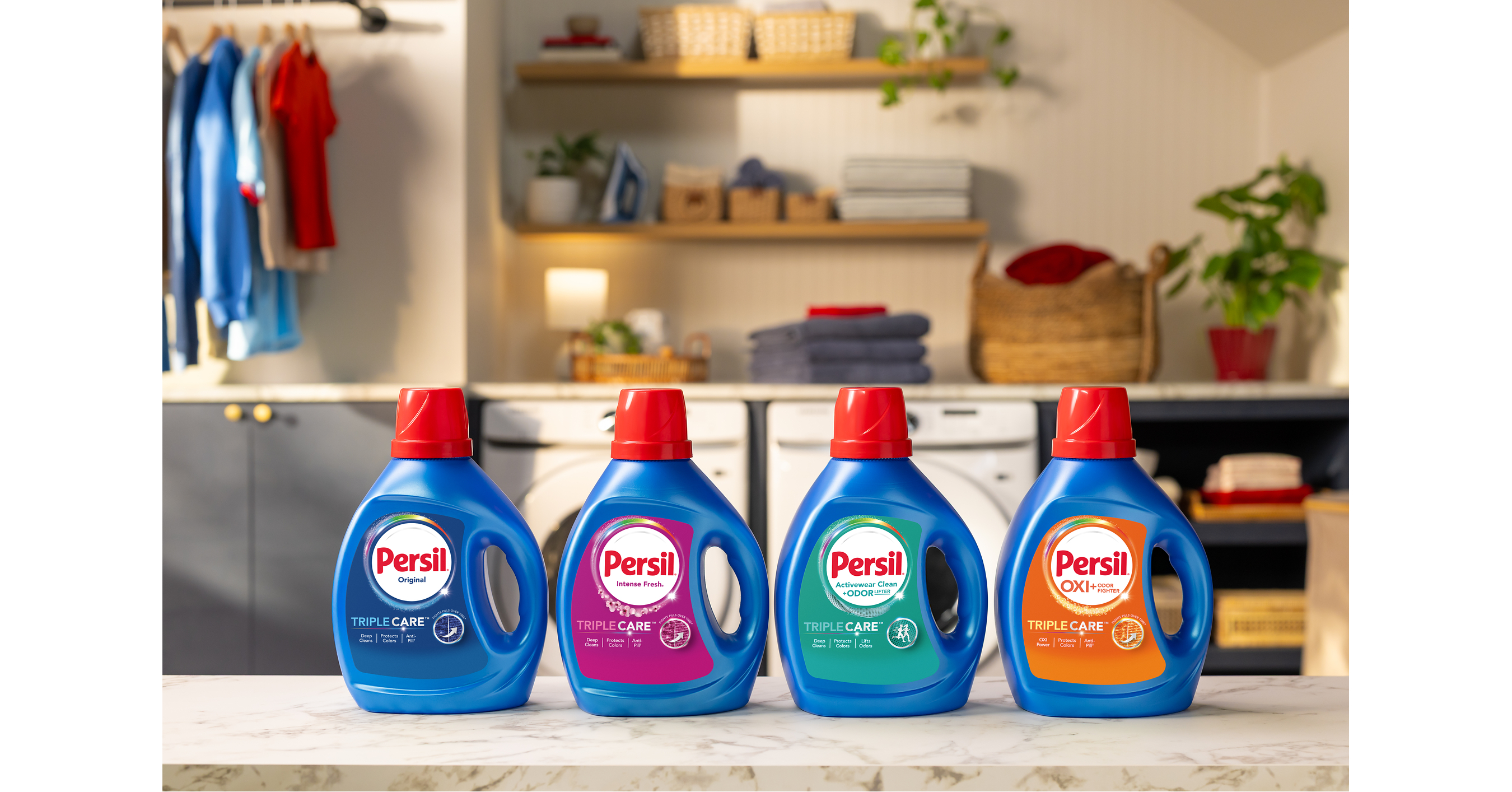 Persil® Laundry Detergent Unveils TripleCare™ with Fabric Care Ingredients for Anti-Pill and Breakthrough Color Protection Technology