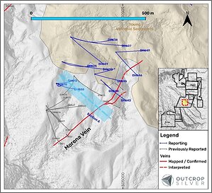 OUTCROP SILVER REPORTS HIGH-GRADE SILVER-GOLD INTERCEPTS FROM MORENA AND AGUILAR DRILLING