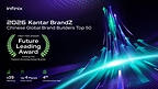 Infinix Ranked Among Kantar BrandZ Top 50 Chinese Global Brand Builders, Earns Its First Future Leading Award