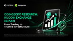 CoinGecko Research: KuCoin's Nine-Year Evolution Reflects Crypto's Shift from Trading to Trusted Infrastructure