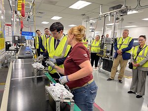 Whirlpool showcases apprenticeship programs during visit from Acting U.S. Labor Secretary Keith Sonderling