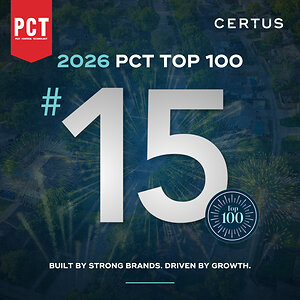 CERTUS Places at Number 15 on the PCT Top 100 List for its Highest Ranking Yet